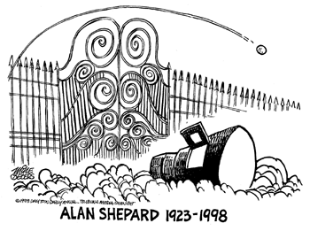 Alan Shepard - Farewell